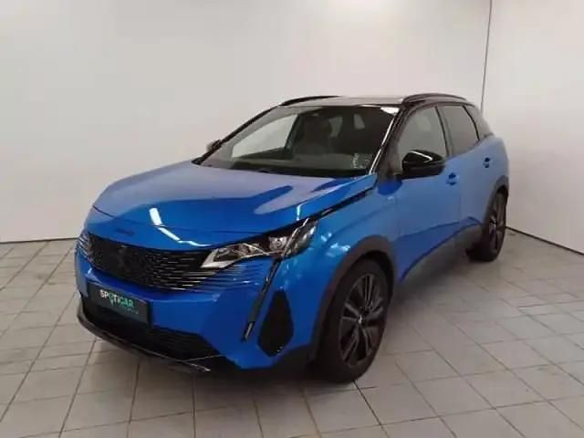 Vert Utilisé 2022 Peugeot 3008 GT SUV | 25 990 € (Prix cher) - Image 1/4