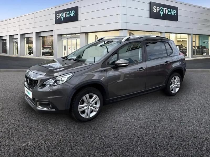 Gris Utilisé 2019 Peugeot 2008 Signature Sky SUV | 10 490 € (Prix juste) - Image 1/4