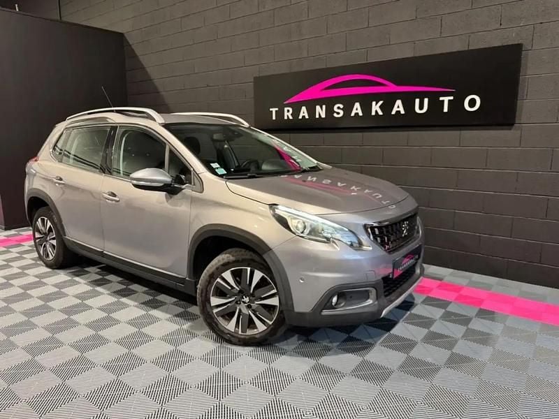 Gris Utilisé 2016 Peugeot 2008 Allure SUV | 8 990 € (Prix juste) - Image 1/4