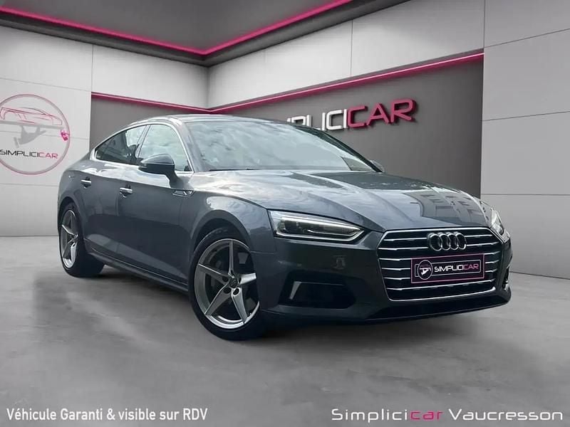 Gris Occasion 2017 Audi A5 Sportback Citadine | 25 450 € (Prix assez cher) - Image 1/4