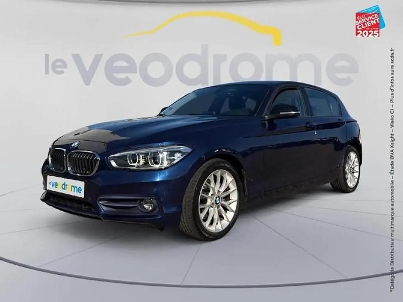 Occasion BMW 116 Sport Line 118 ch (86 kW) 2018 Bleu Citadine