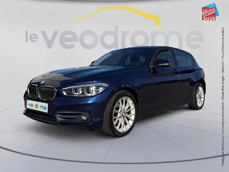 Bleu Occasion 2018 BMW 116 Sport Line Citadine | 17 999 € (Prix juste) - Image 1/4