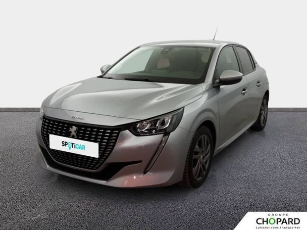 Gris Utilisé 2021 Peugeot 208 Style Citadine | 12 990 € (Prix juste) - Image 1/4