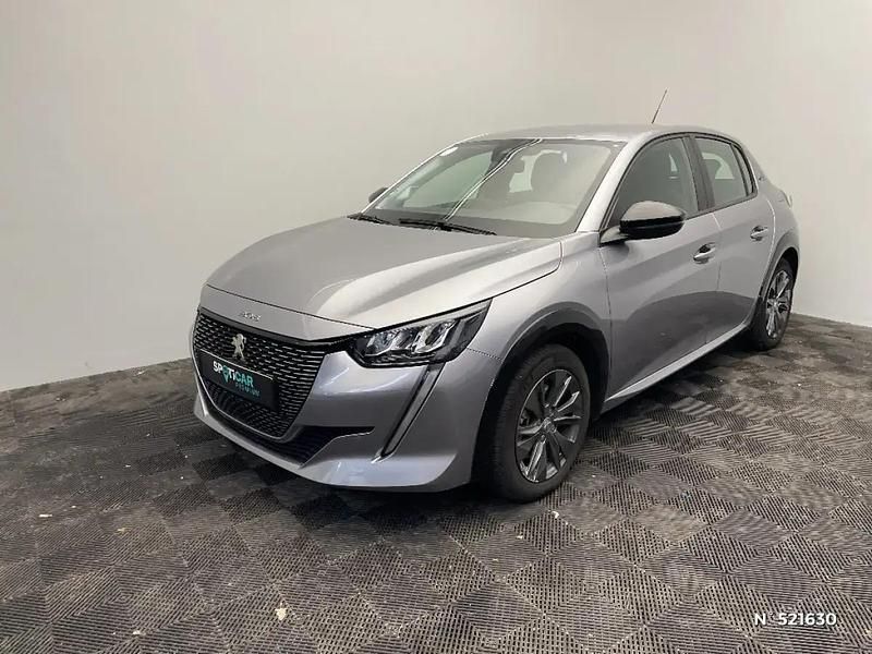 Occasion Peugeot e-208 Active 100 kW (136 ch) 2022 Gris Citadine