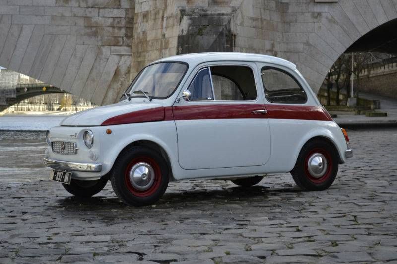 Occasion Fiat 500 18 ch (13 kW) 1971 Blanc Berline