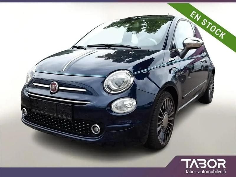 Bleu Utilisé 2017 Fiat 500 Riva Citadine | 14 788 € (Bon prix) - Image 1/4