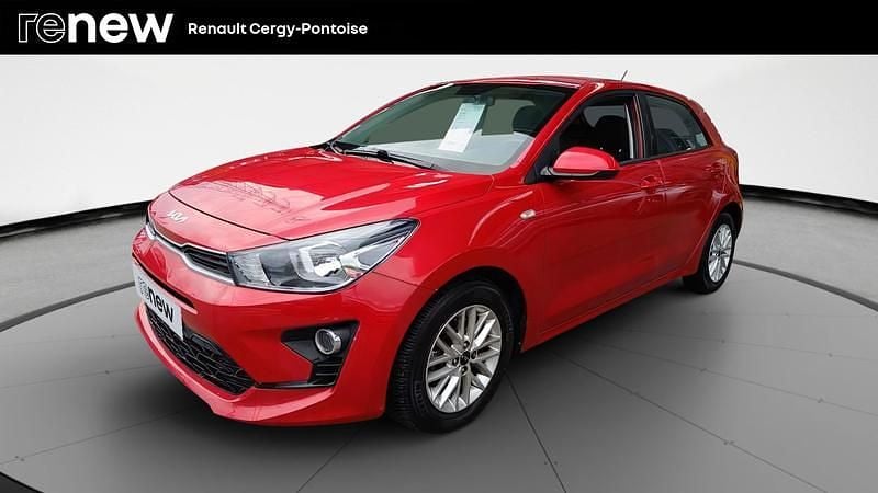 Rouge Utilisé 2021 Kia Rio Active Berline | 14 480 € (Prix juste) - Image 1/4
