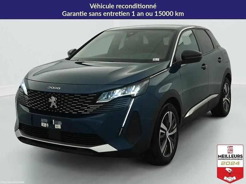 Bleu Occasion 2024 Peugeot 3008 Allure SUV | 26 394 € (Bon prix) - Image 1/4