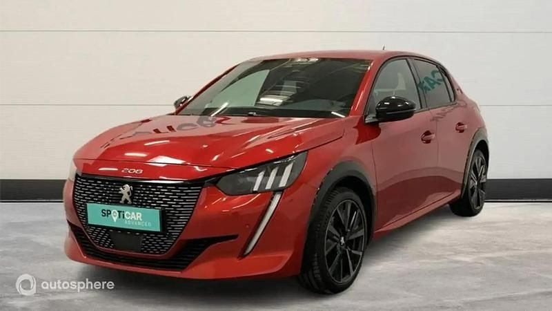 Rouge Occasion 2023 Peugeot 208 GT Citadine | 16 799 € (Prix juste) - Image 1/4