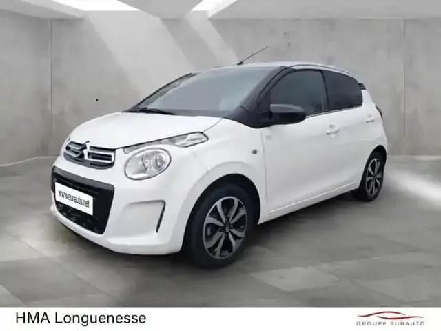 Blanc lipizan (o) Occasion 2018 Citroën C1 Citadine | 8 990 € (Prix juste) - Image 1/4