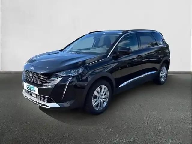 Noir Utilisé 2022 Peugeot 5008 Style Monospace | 22 980 € (Bon prix) - Image 1/4