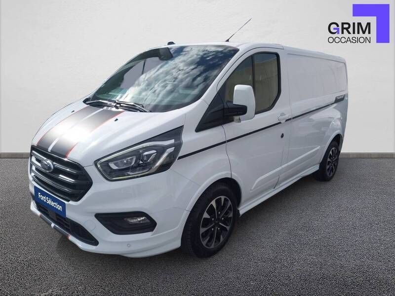 Blanc Utilisé 2020 Ford Transit Custom Berline | 29 490 € (Prix assez cher) - Image 1/3