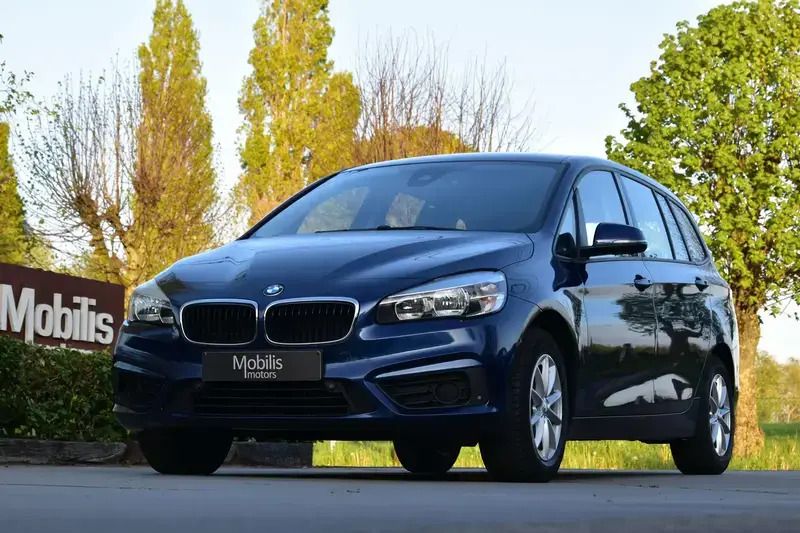 Bleu Utilisé 2017 BMW 214 Gran Tourer Monospace | 13 450 € - Image 1/4