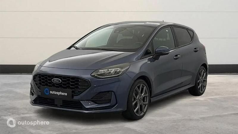 Occasion Ford Fiesta ST-Line 126 ch (92 kW) 2023 Bleu Citadine
