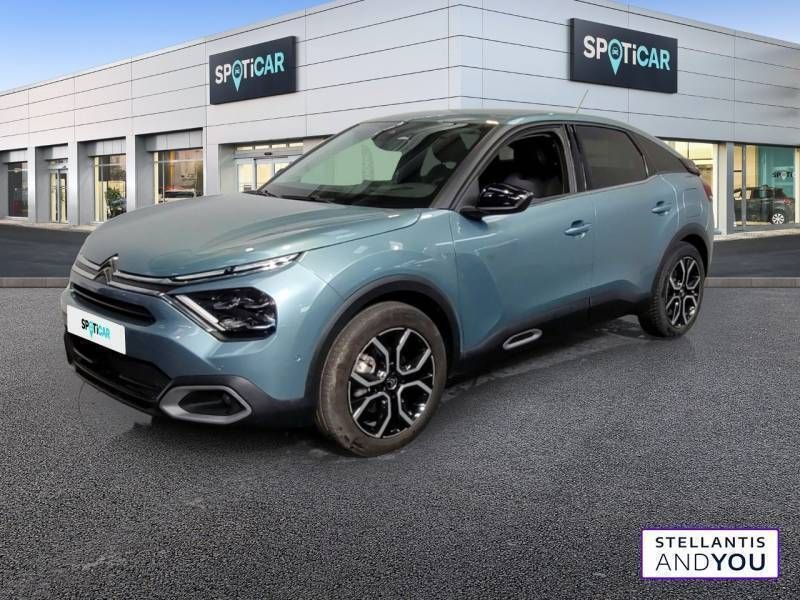 Bleu Utilisé 2022 Citroën e-C4 Shine Berline | 18 590 € (Bon prix) - Image 1/4