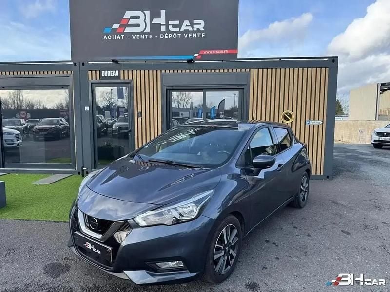 Gris Occasion 2017 Nissan Micra N-Connecta Citadine | 8 990 € (Prix juste) - Image 1/4