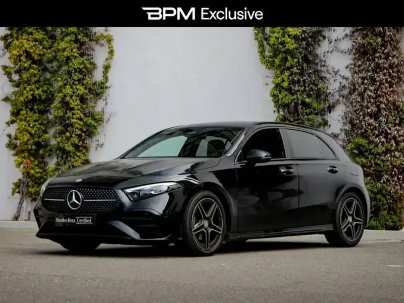 Noir Utilisé 2024 Mercedes A180 AMG line Berline | 39 500 € - Image 1/4