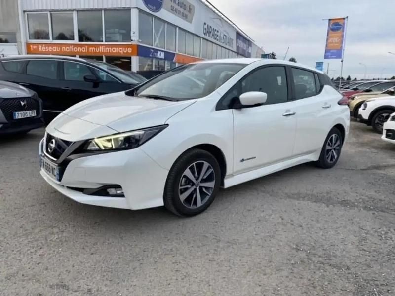 Blanc Utilisé 2020 Nissan Leaf N-Connecta Citadine | 14 980 € (Prix assez cher) - Image 1/4