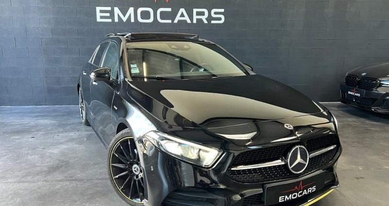 Noir Utilisé 2018 Mercedes A180 AMG line Berline | 22 990 € - Image 1/4