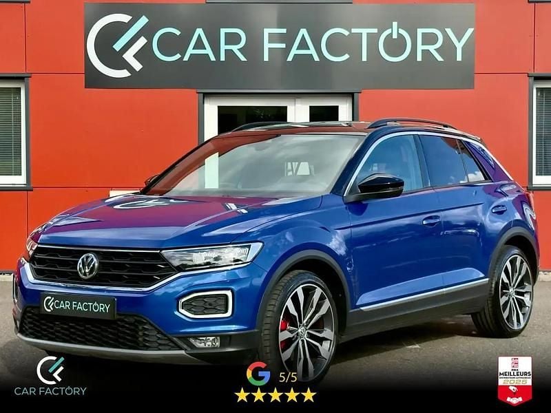 Bleu Utilisé 2019 VW T-Roc SUV | 23 990 € (Super prix) - Image 1/4