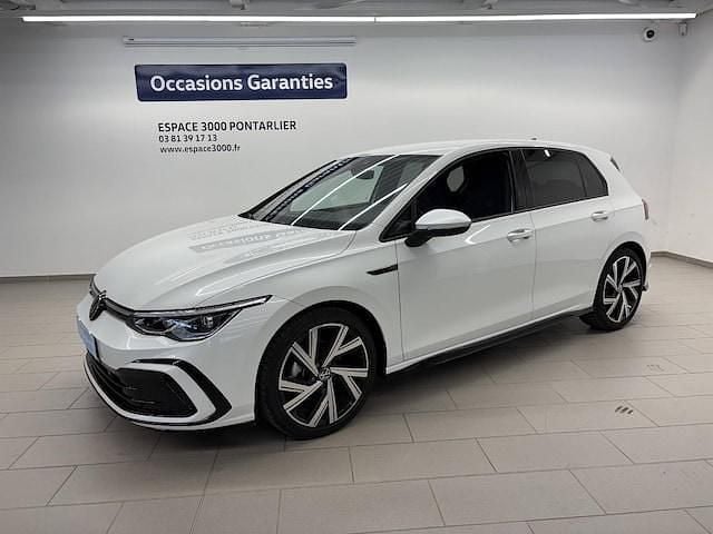 Blanc Utilisé 2024 VW Golf VIII R-line Berline | 31 770 € (Prix juste) - Image 1/4