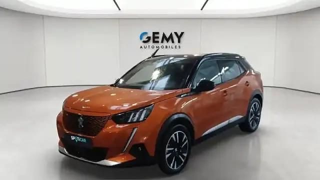 Orange Occasion 2022 Peugeot e-2008 SUV | 17 450 € (Bon prix) - Image 1/4