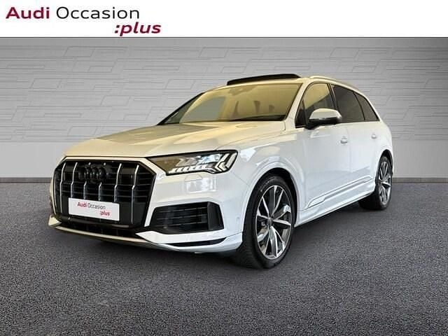 Blanc glacier métallisé Utilisé 2020 Audi Q7 Premium SUV | 59 990 € - Image 1/3