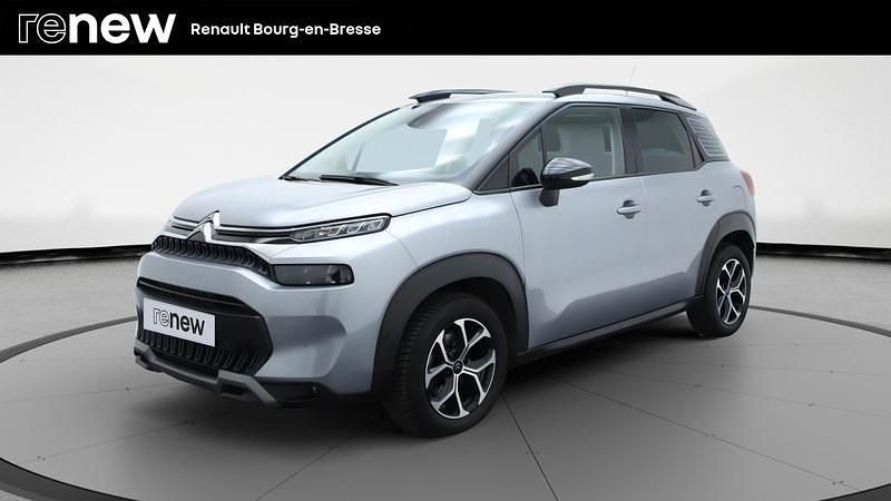 Gris Occasion 2021 Citroën C3 Aircross PureTech SUV | 11 479 € (Bon prix) - Image 1/4