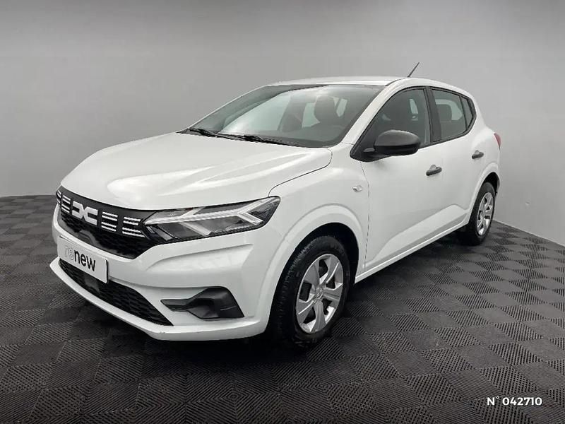 Blanc Utilisé 2023 Dacia Sandero Essentiel | 10 790 € (Super prix) - Image 1/4