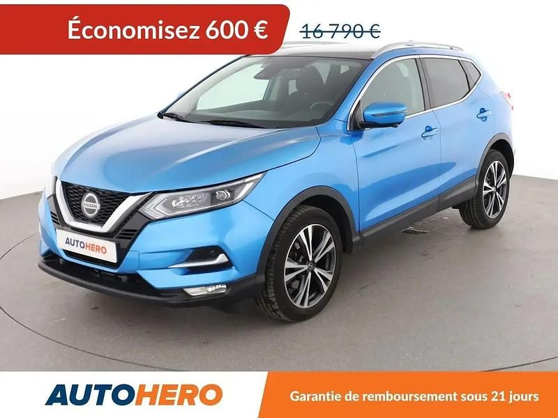 Bleu Utilisé 2018 Nissan Qashqai SUV | 16 190 € (Prix juste) - Image 1/2