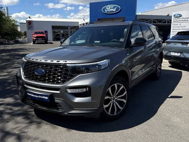 Gris Utilisé 2023 Ford Explorer ST-Line SUV | 77 840 € - Image 1/4