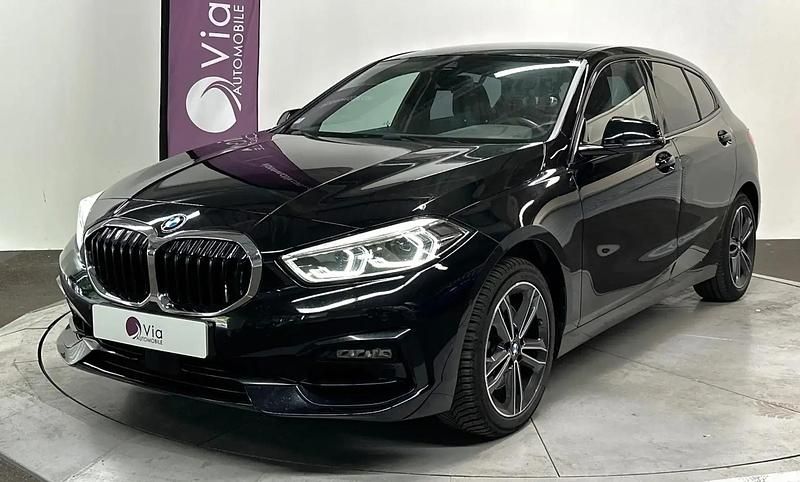 Noir Utilisé 2021 BMW 116 Sport Line Citadine | 21 999 € (Prix juste) - Image 1/4