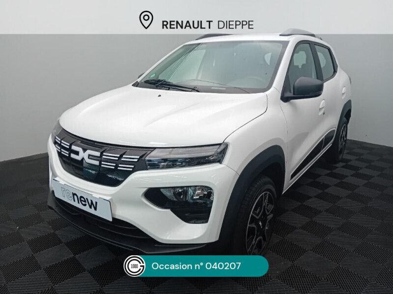 Blanc Utilisé 2023 Dacia Spring Essentiel Citadine | 11 995 € (Prix juste) - Image 1/4