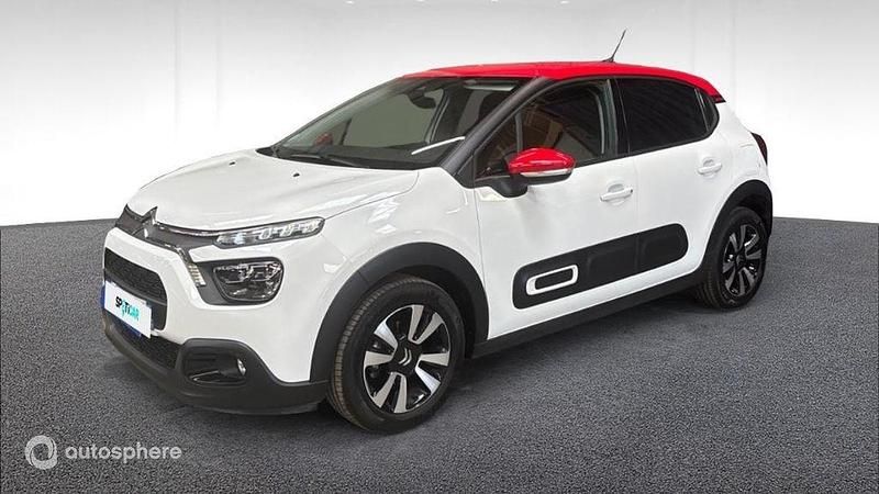 Blanc Utilisé 2023 Citroën C3 Shine Citadine | 12 738 € (Prix juste) - Image 1/4