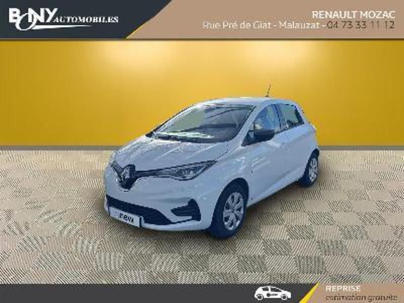 Blanc Occasion 2021 Renault Zoe Citadine | 12 790 € (Prix juste) - Image 1/4
