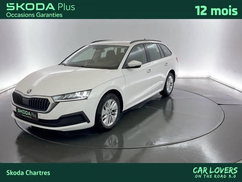 Blanc Utilisé 2023 Skoda Octavia Business Line Break | 24 970 € (Prix assez cher) - Image 1/3