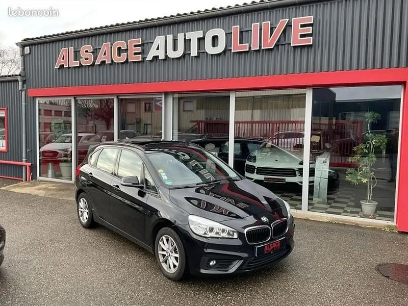 Noir Occasion 2015 BMW 218 Active Tourer Monospace | 13 490 € - Image 1/4