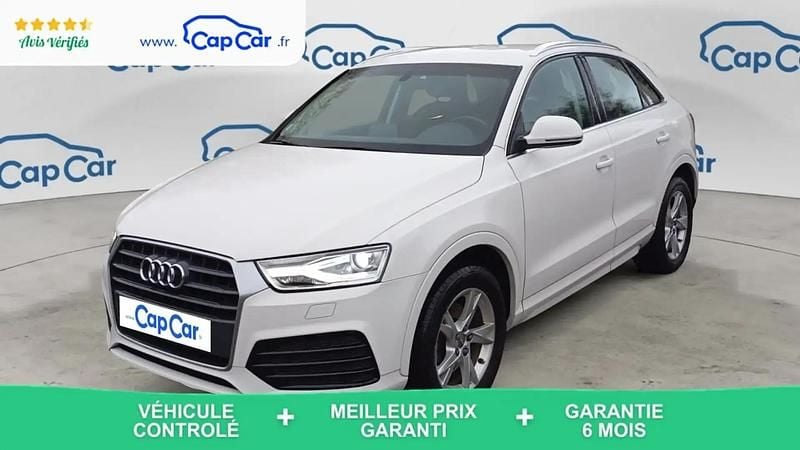 Blanc Occasion 2017 Audi Q3 Ambition SUV | 14 990 € (Bon prix) - Image 1/4