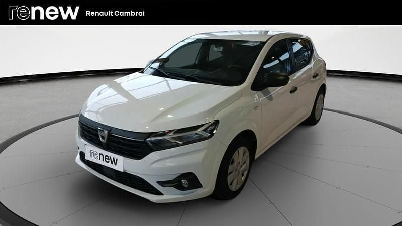 Blanc Utilisé 2021 Dacia Sandero Essentiel Citadine | 9 699 € (Super prix) - Image 1/4
