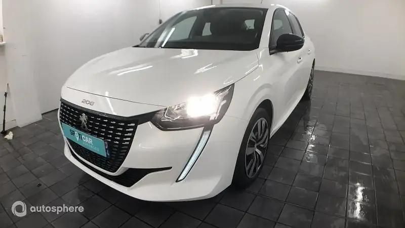 Jaune Utilisé 2023 Peugeot 208 Active Citadine | 12 999 € (Bon prix) - Image 1/4