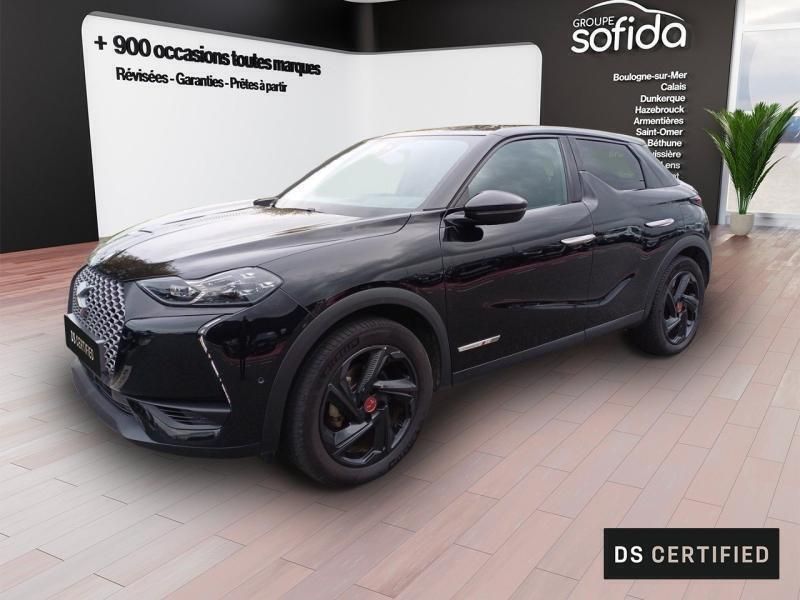 Noir Utilisé 2020 DS Automobiles DS3 Crossback E-Tense Performance Line Plus SUV | 16 790 € (Prix juste) - Image 1/3