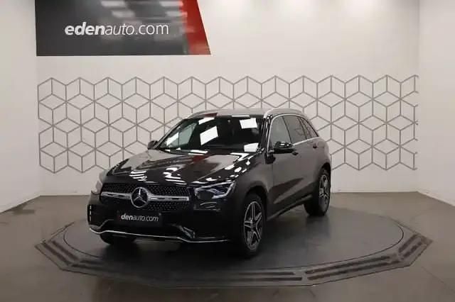 Gris Occasion 2021 Mercedes GLC220 AMG line SUV | 41 980 € (Bon prix) - Image 1/4