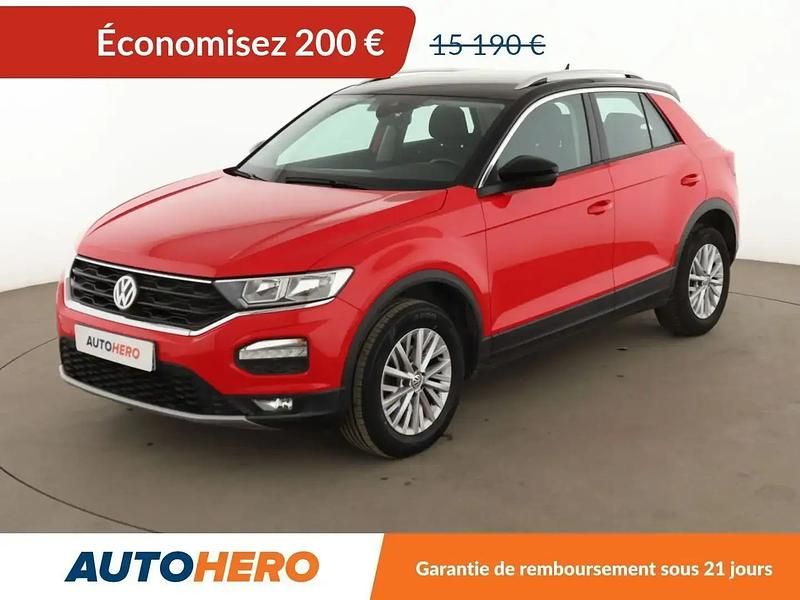 Rouge Occasion 2018 VW T-Roc LOUNGE SUV | 14 990 € (Prix juste) - Image 1/2