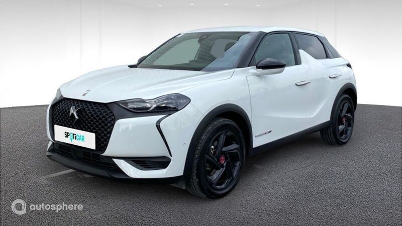 Blanc Utilisé 2021 DS Automobiles DS3 Crossback E-Tense Performance Line Plus SUV | 16 980 € (Bon prix) - Image 1/4