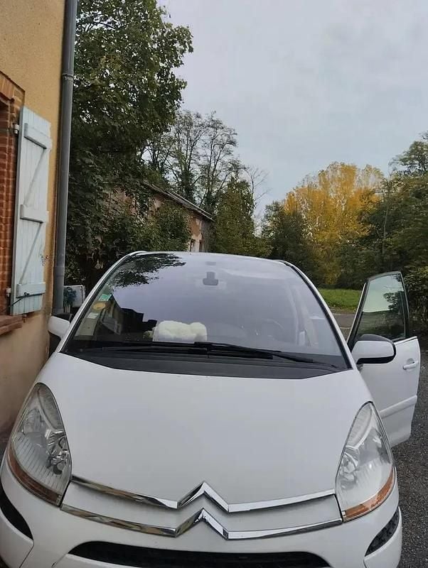 Blanc Occasion 2010 Citroën C4 Picasso Exclusive Monospace | 4 000 € (Prix juste) - Image 1/4