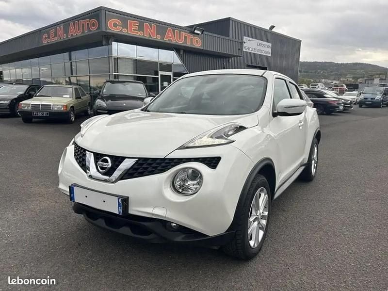 Blanc Utilisé 2017 Nissan Juke SUV | 8 990 € (Prix juste) - Image 1/4