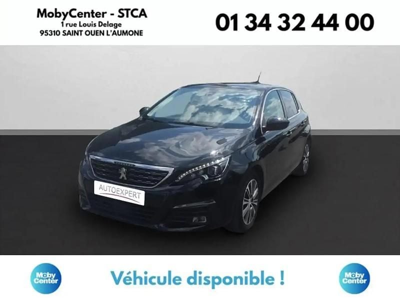 Noir Utilisé 2021 Peugeot 308 Allure Berline | 14 480 € (Super prix) - Image 1/4