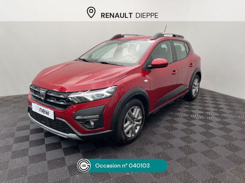 Rouge Utilisé 2021 Dacia Sandero Comfort Citadine | 14 595 € (Prix juste) - Image 1/4