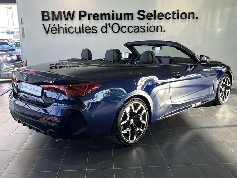 Occasion BMW 420 M Sport 186 ch (136 kW) 2025 Bleu Cabriolet