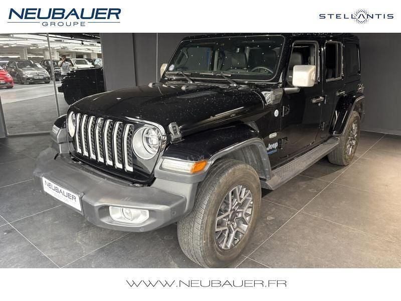 Noir Utilisé 2021 Jeep Wrangler Overland SUV | 55 970 € (Prix juste) - Image 1/4